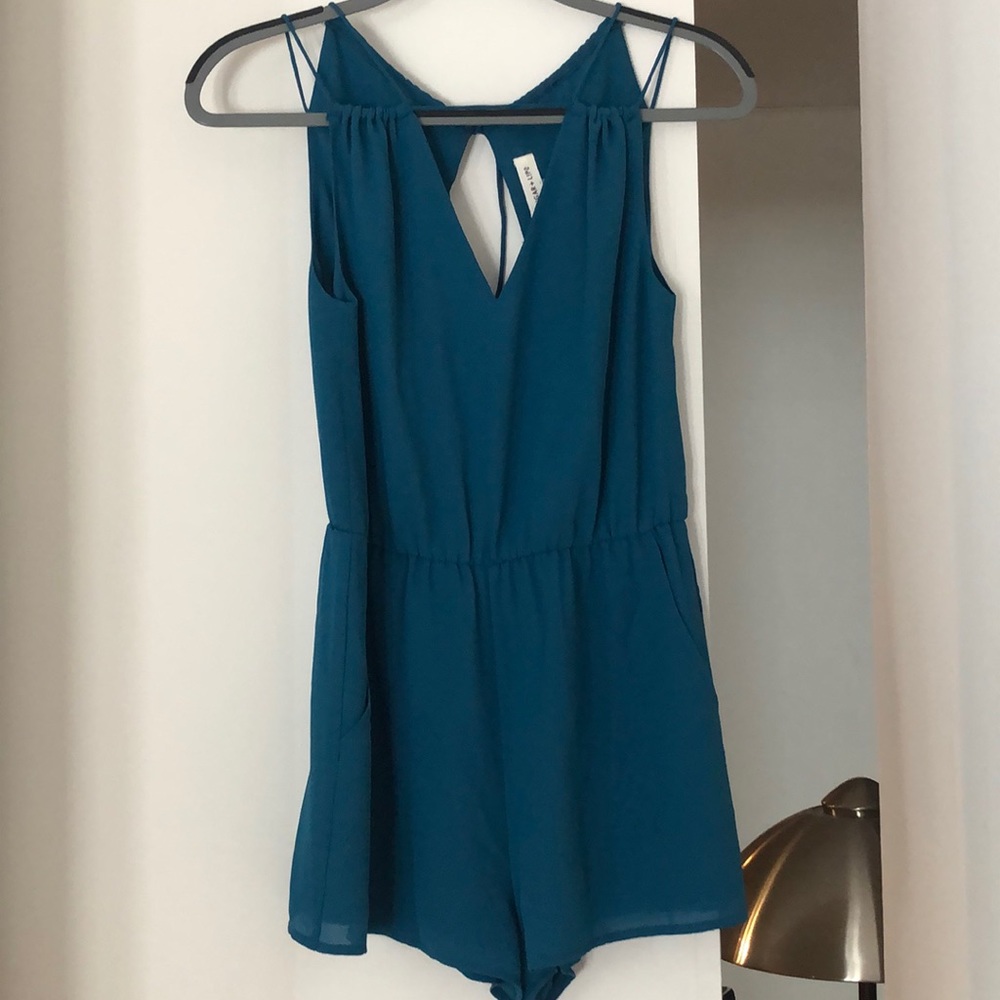 Turquoise romper
